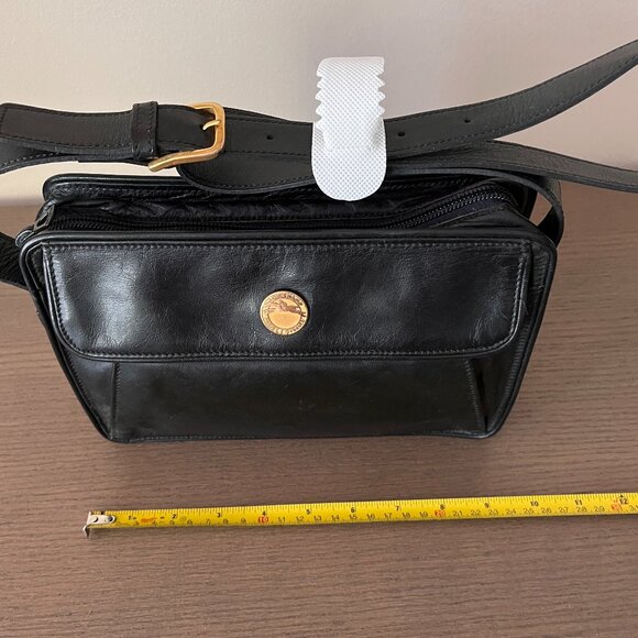 Vintage Longchamp Black Leather Bag - Picture 10 of 12